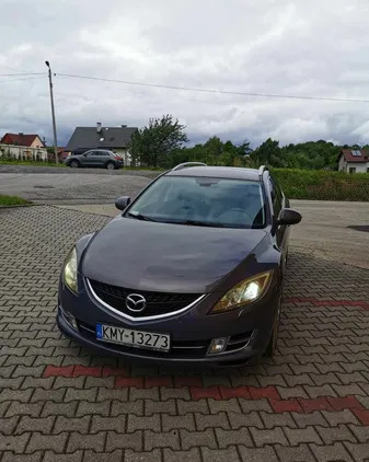 mazda Mazda 6 cena 16000 przebieg: 262822, rok produkcji 2008 z Myślenice